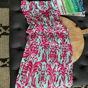 Strapless maxi dress Size M